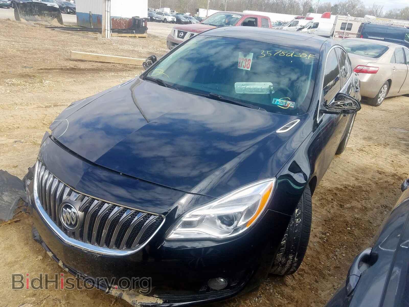 2014 BUICK REGAL - VIN: 2G4GN5EX5E9238342 - Фото 2
