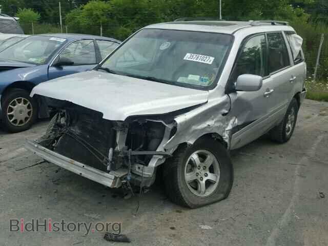 2006 HONDA PILOT - VIN: 2HKYF18686H509975 - Фото 2