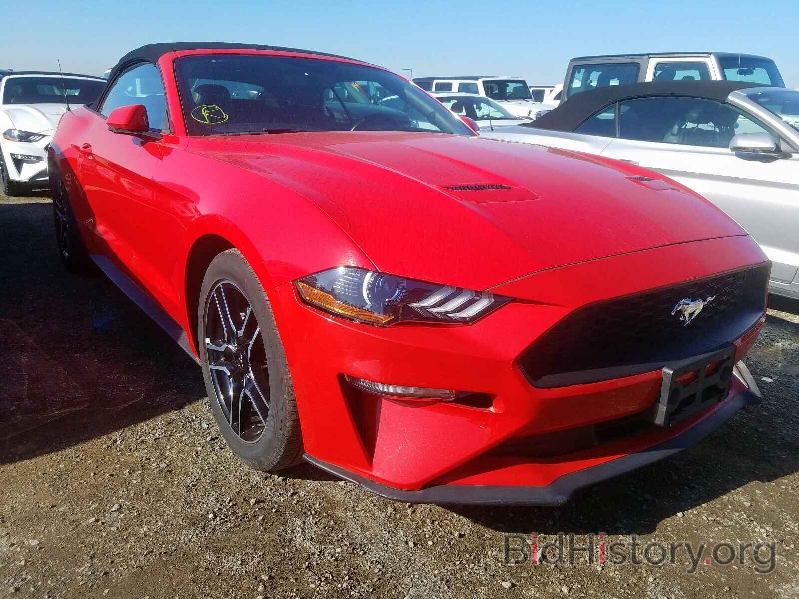 Photo 1FATP8UH6K5115625 - FORD MUSTANG 2019