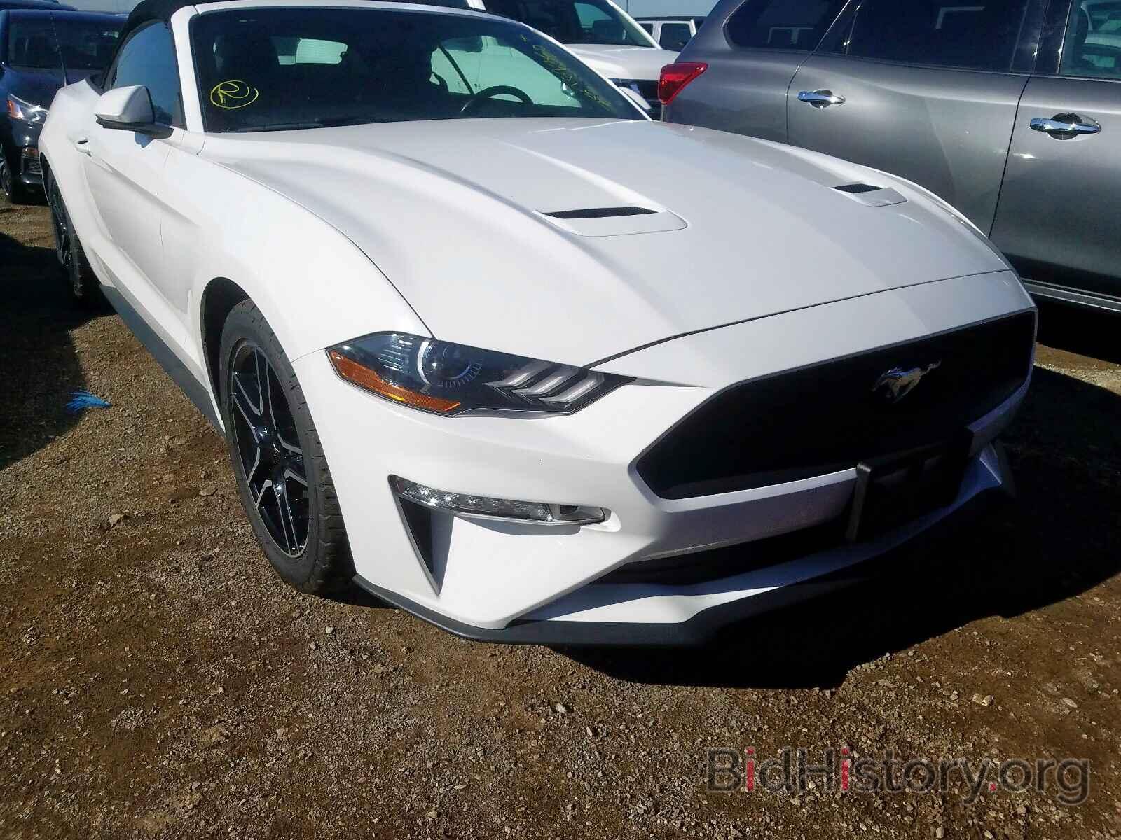 Photo 1FATP8UH0K5109724 - FORD MUSTANG 2019