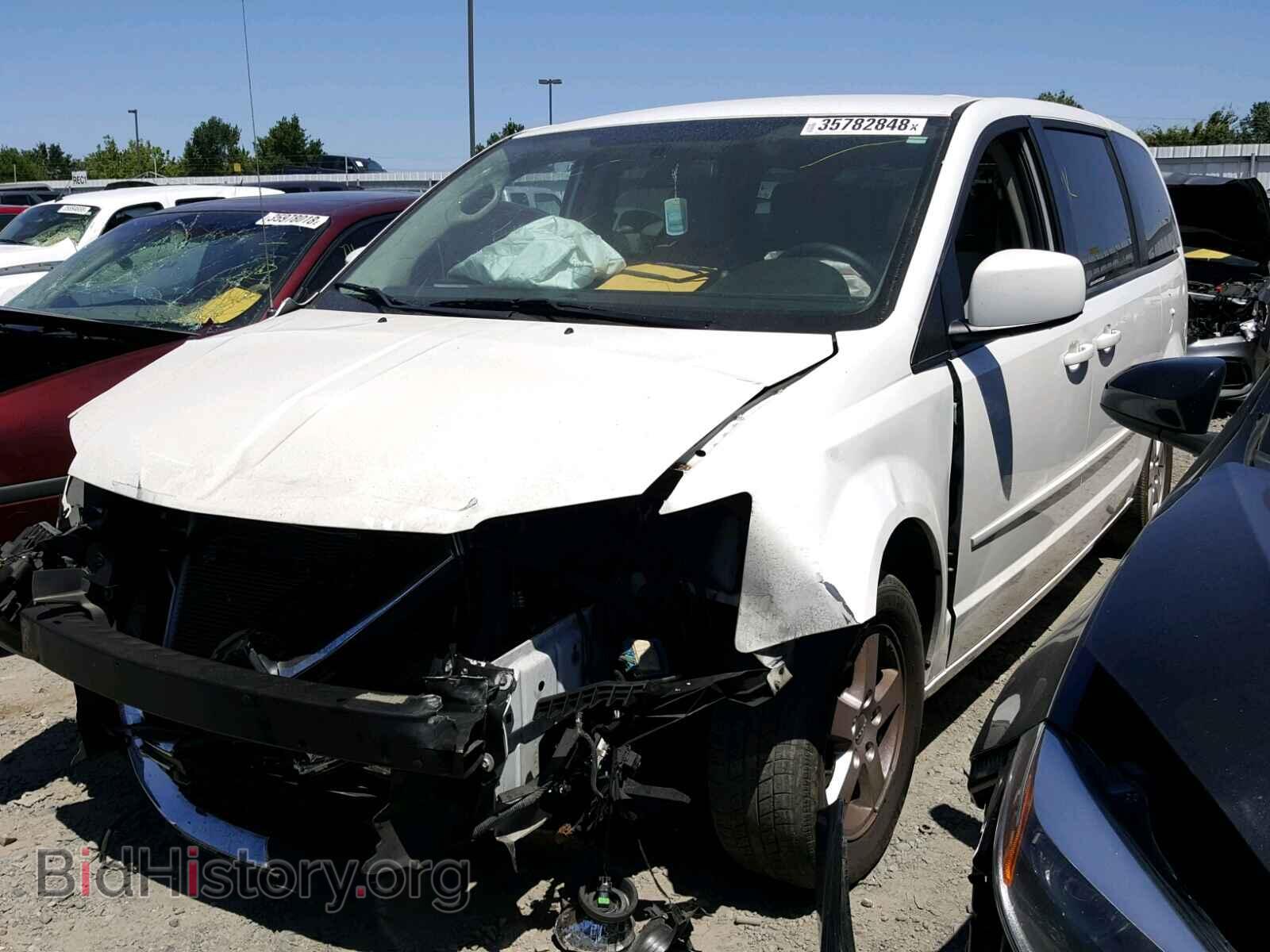 2012 DODGE CARAVAN - VIN: 2C4RDGCG0CR219113 - Фото 2