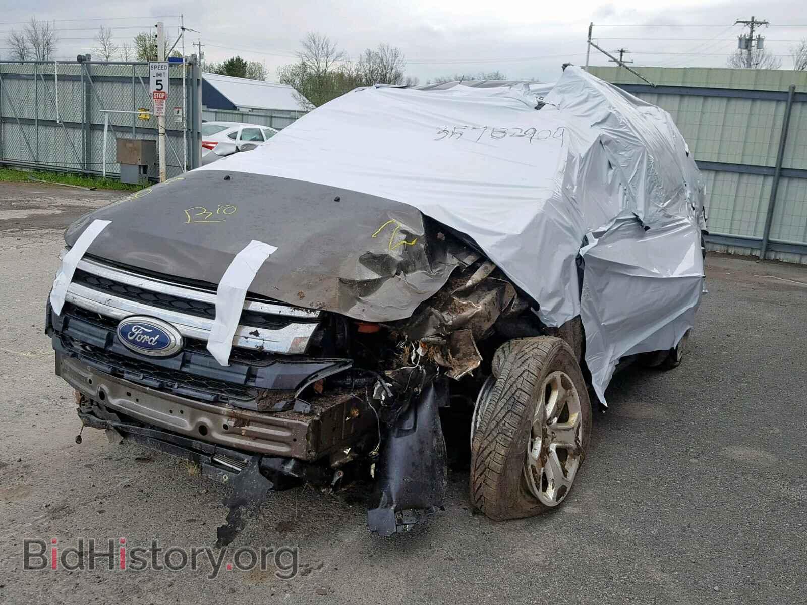 2011 FORD EDGE SEL - VIN: 2FMDK4JC2BBA67076 - Photo 2