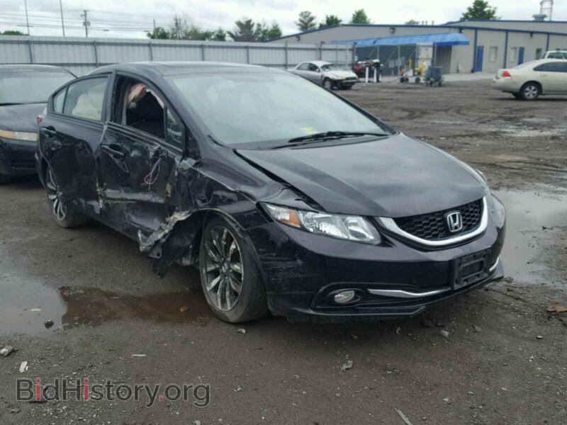 2014 Honda CIVIC Civic EXL (VIN 19XFB2F94EE200058) — фото 1 из 10, Copart, повреждение: бок