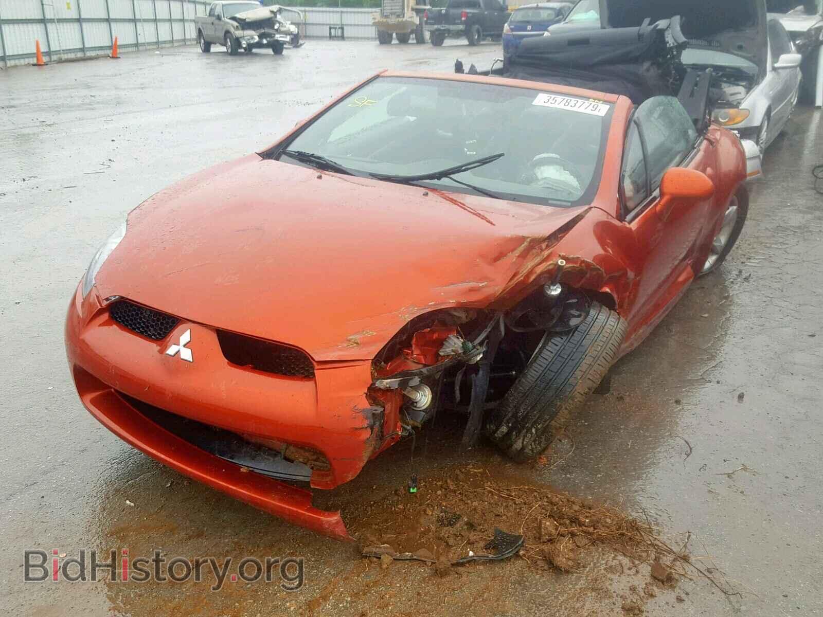 2007 MITSUBISHI ECLIPSE - VIN: 4A3AL25F37E019687 - Фото 2