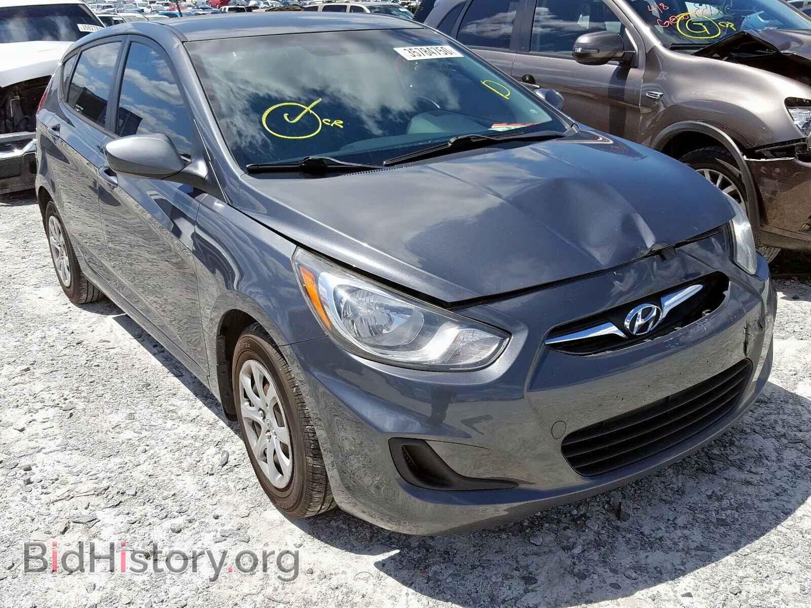 Photo KMHCT5AE9CU050481 - HYUNDAI ACCENT 2012