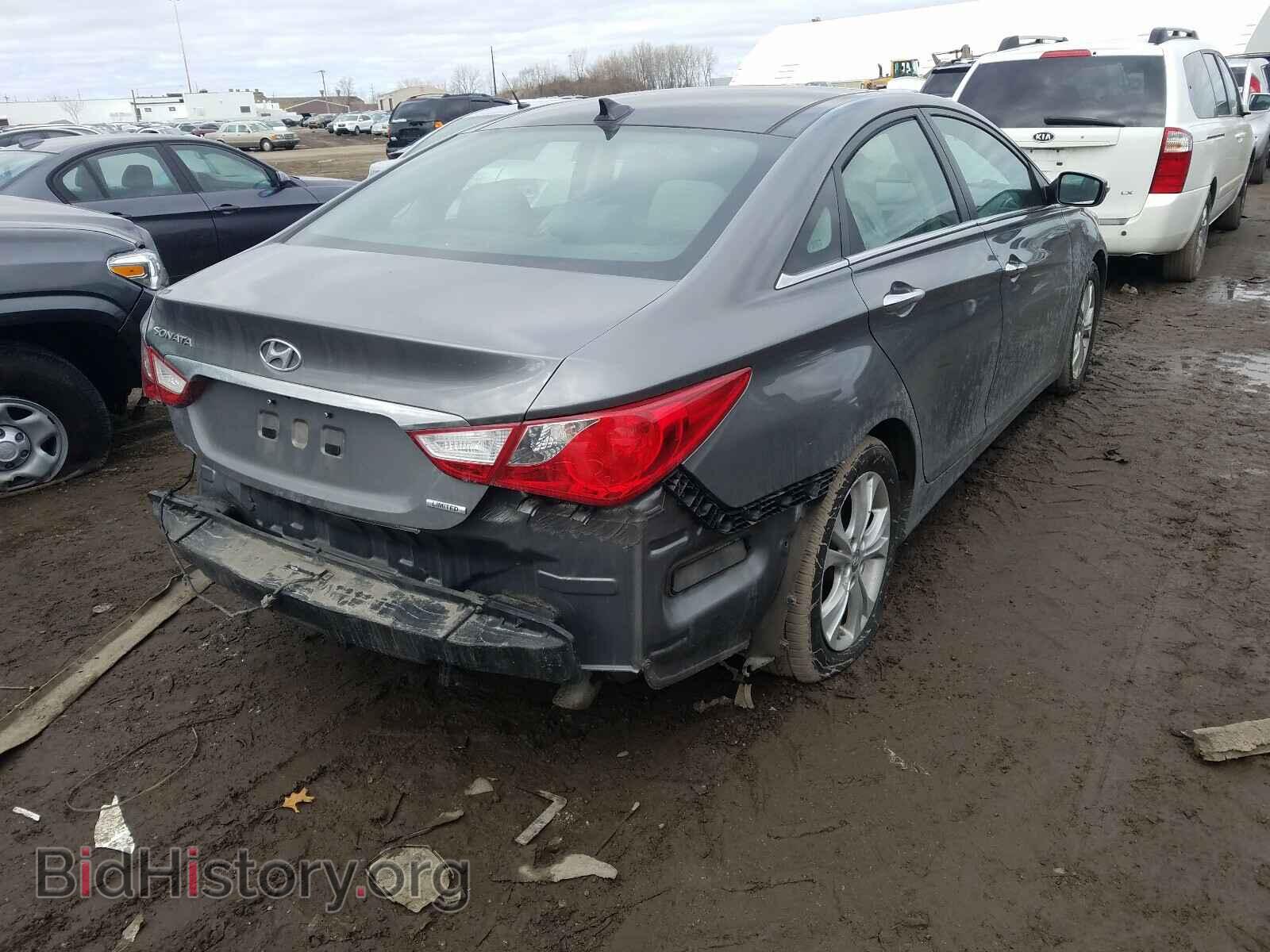 2013 HYUNDAI SONATA - VIN: 5NPEC4AC5DH604200 - Фото 4