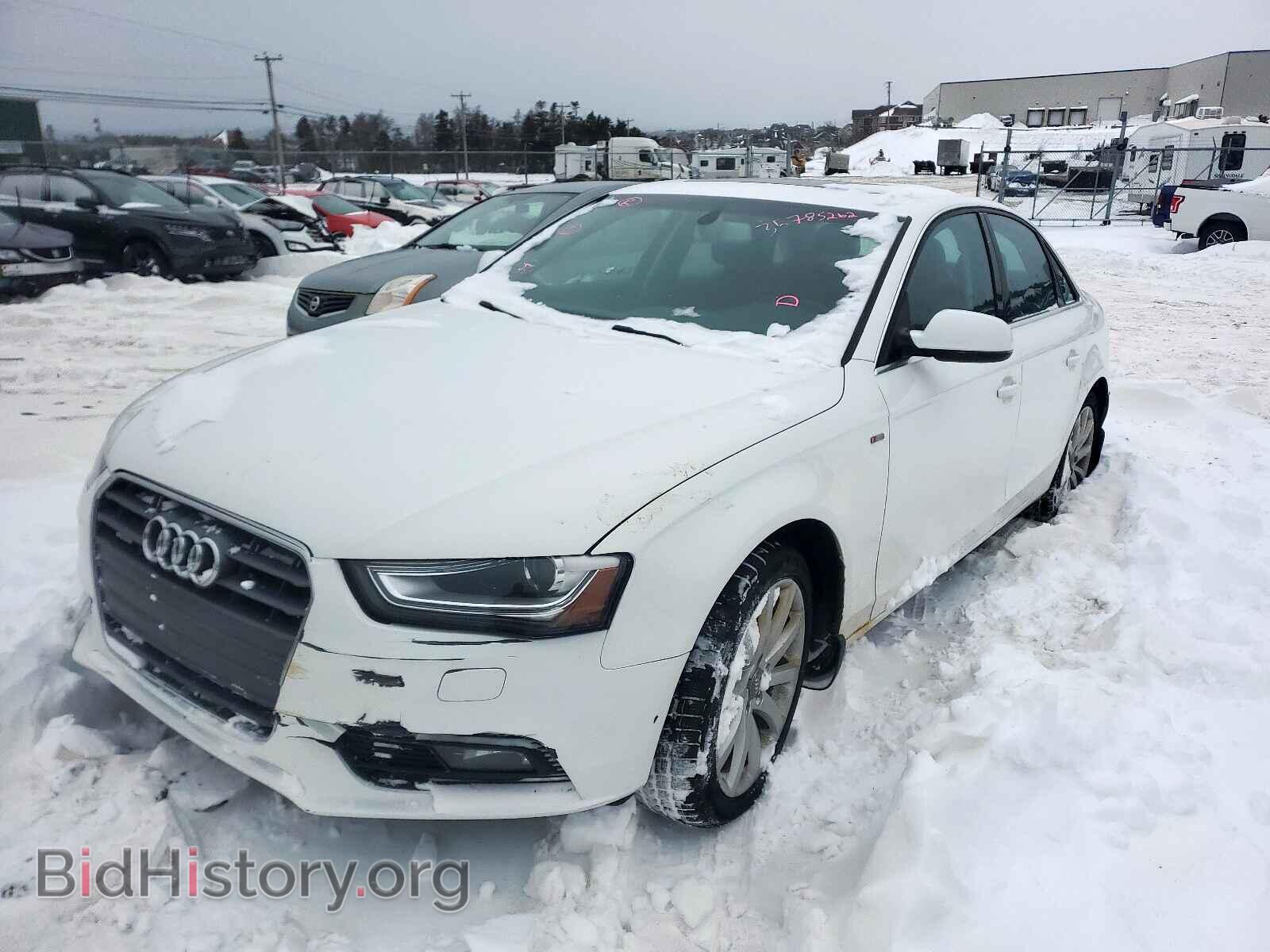 2014 AUDI A4 - VIN: WAUBFCFL9EN023911 - Фото 2