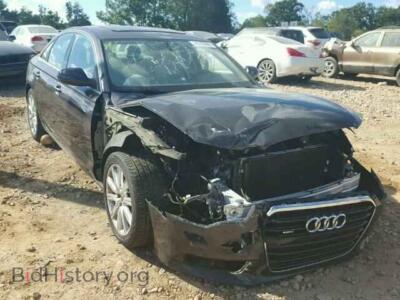 2015 Audi A6 A6 Premium, black — VIN WAUGFAFC3FN002807, Copart