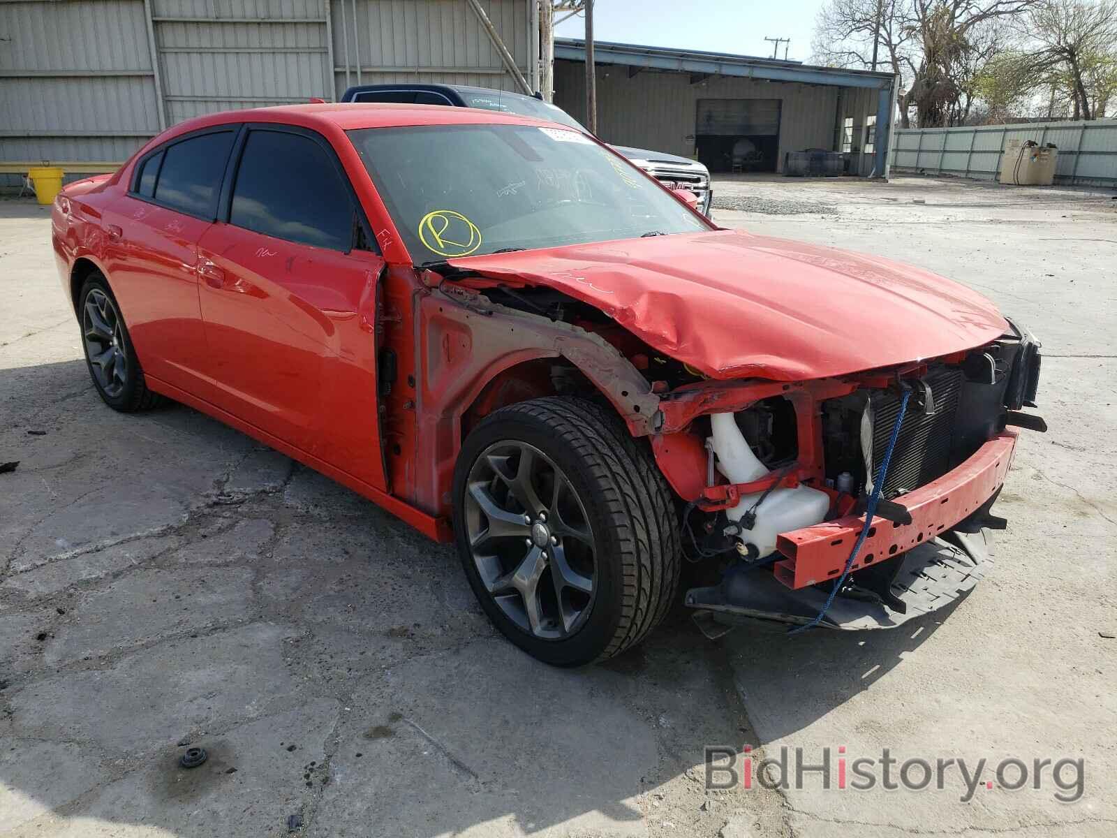 Photo 2C3CDXHG2FH907787 - DODGE CHARGER 2015