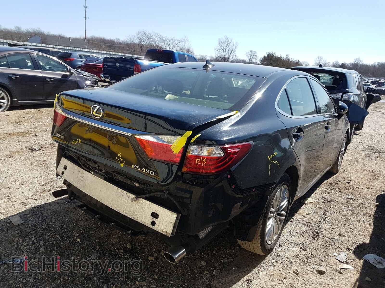 2013 LEXUS ES350 - VIN: JTHBK1GG8D2041030 - Фото 4