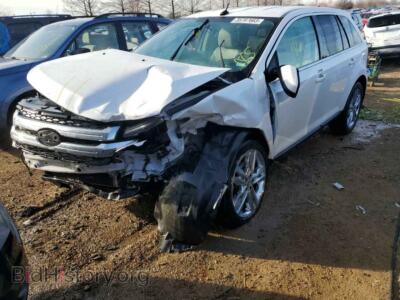 2012 Ford EDGE Edge Limit, white — VIN 2FMDK4KC2CBA81172, Copart