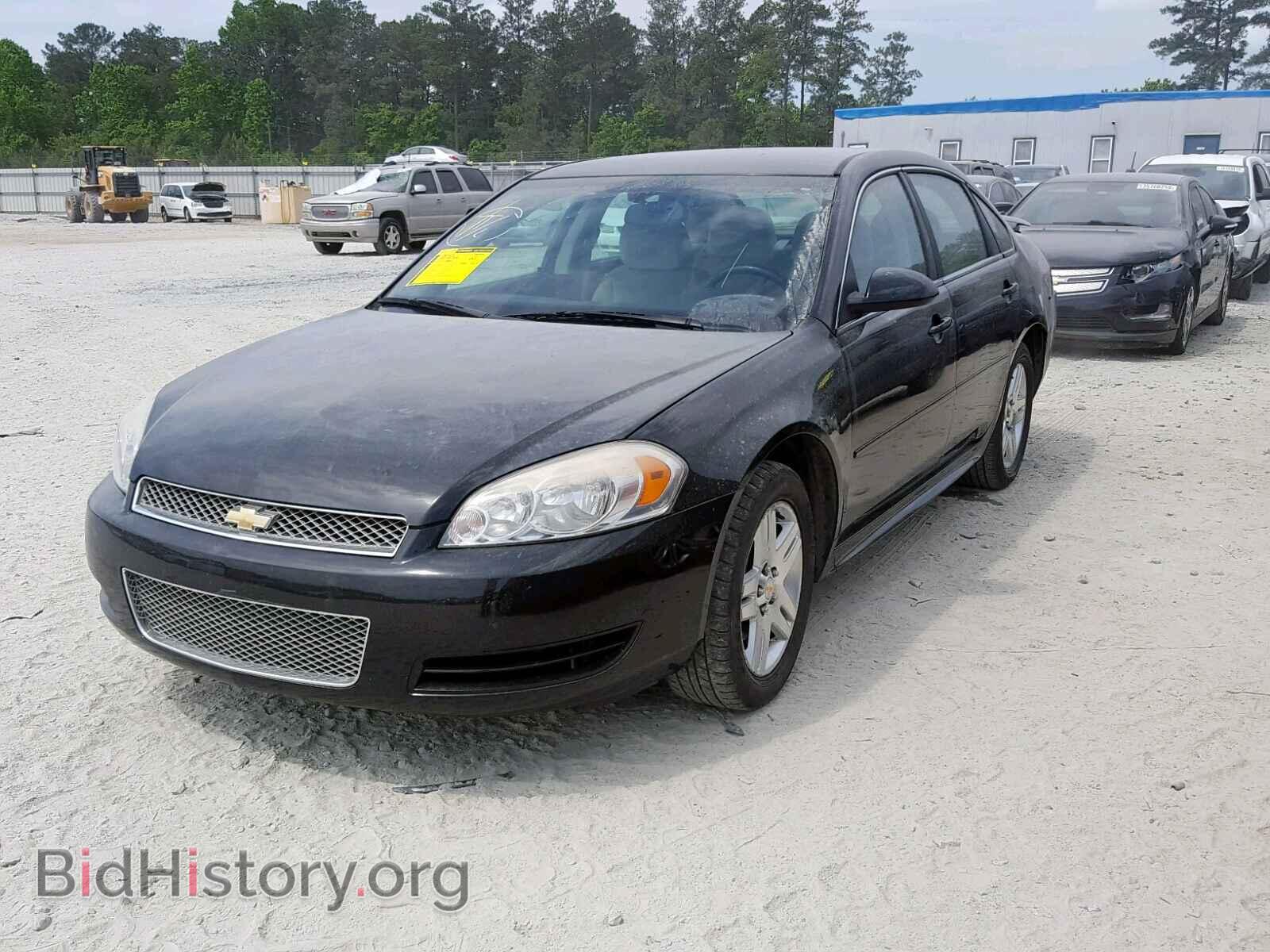 2012 CHEVROLET IMPALA - VIN: 2G1WB5E30C1309652 - Фото 2