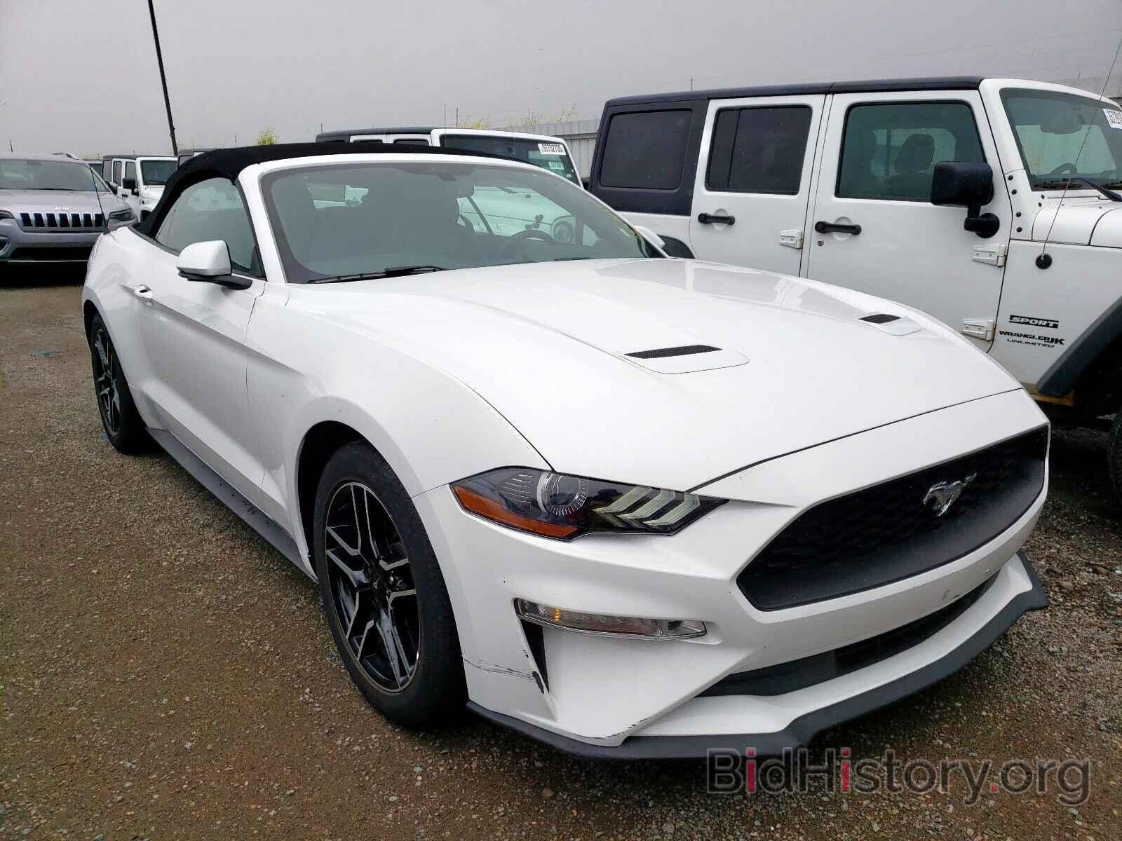 Photo 1FATP8UH6K5109825 - FORD MUSTANG 2019