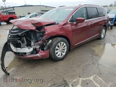 2018 Chrysler PACIFICA Pacifica T, burgundy — VIN 2C4RC1BG3JR278090, Copart