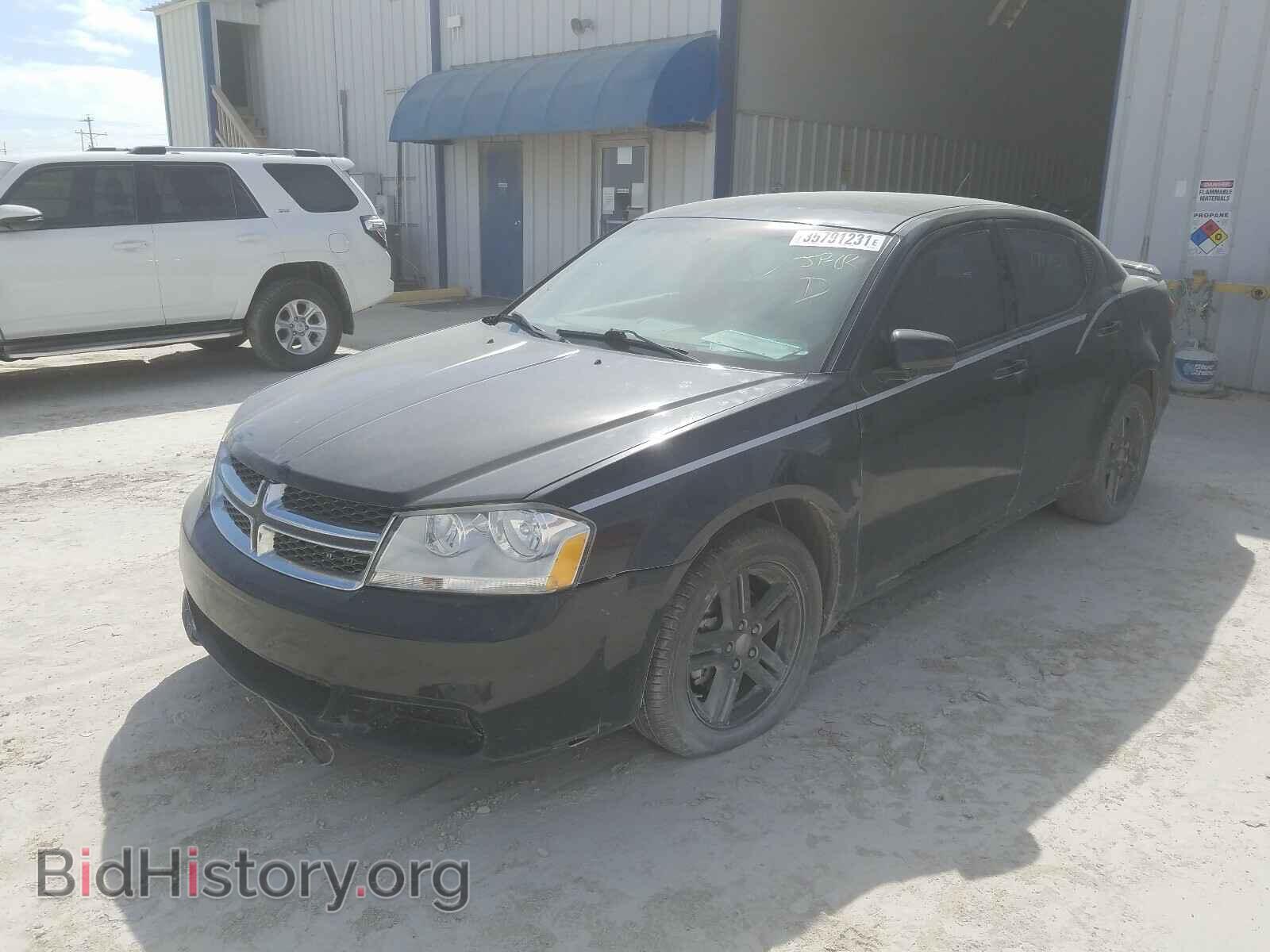 2011 DODGE AVENGER - VIN: 1B3BD1FBXBN544220 - Фото 2