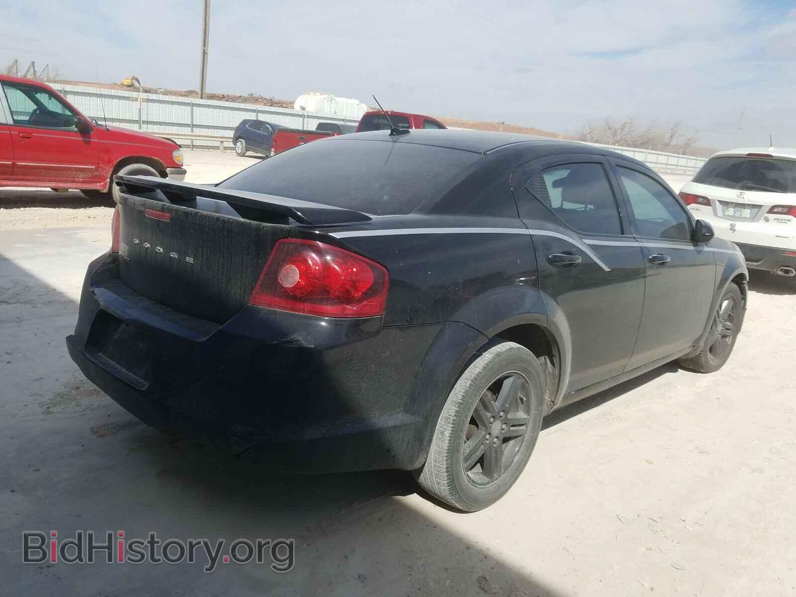 2011 DODGE AVENGER - VIN: 1B3BD1FBXBN544220 - Фото 4