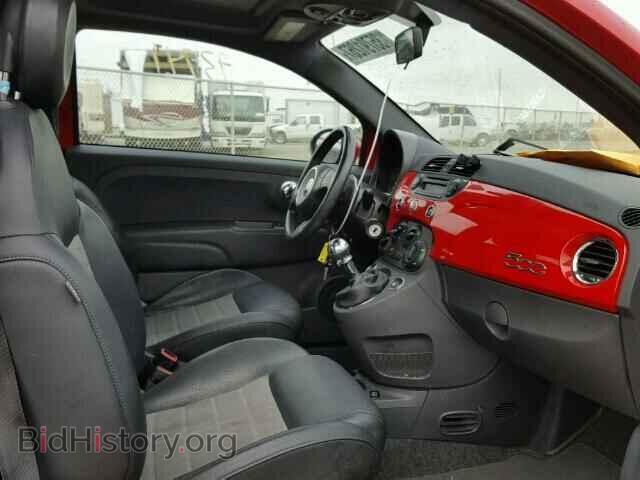 2012 FIAT 500 - VIN: 3C3CFFBR9CT121423 - Фото 5