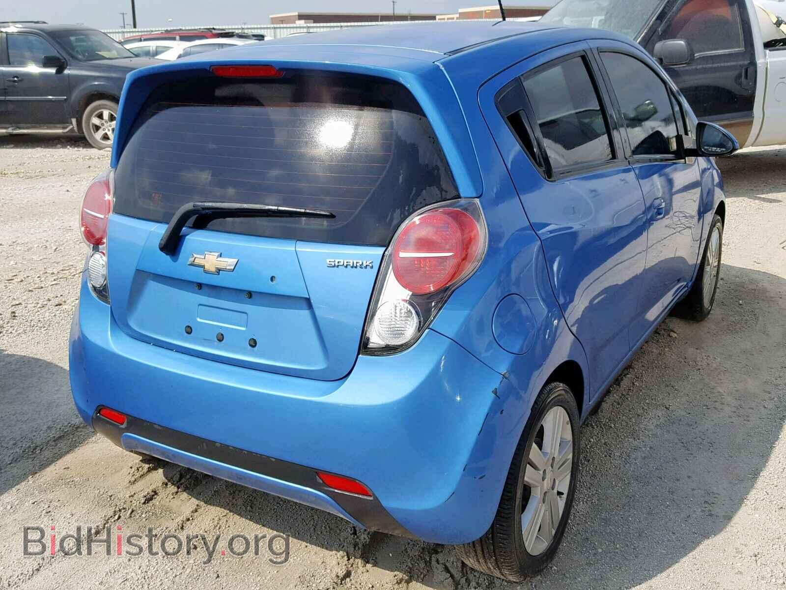 2014 CHEVROLET SPARK - VIN: KL8CD6S96EC423499 - Фото 4