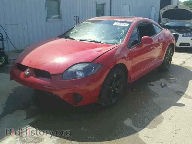 2006 MITSUBISHI ECLIPSE - VIN: 4A3AK24FX6E002792 - Фото 2