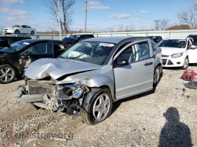 2008 Dodge CALIBER Caliber SX, gray — VIN 1B3HB48BX8D650518, Copart