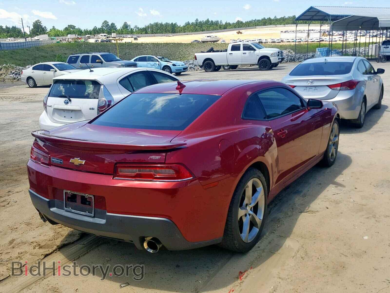 2014 CHEVROLET CAMARO - VIN: 2G1FB1E30E9133876 - Фото 4