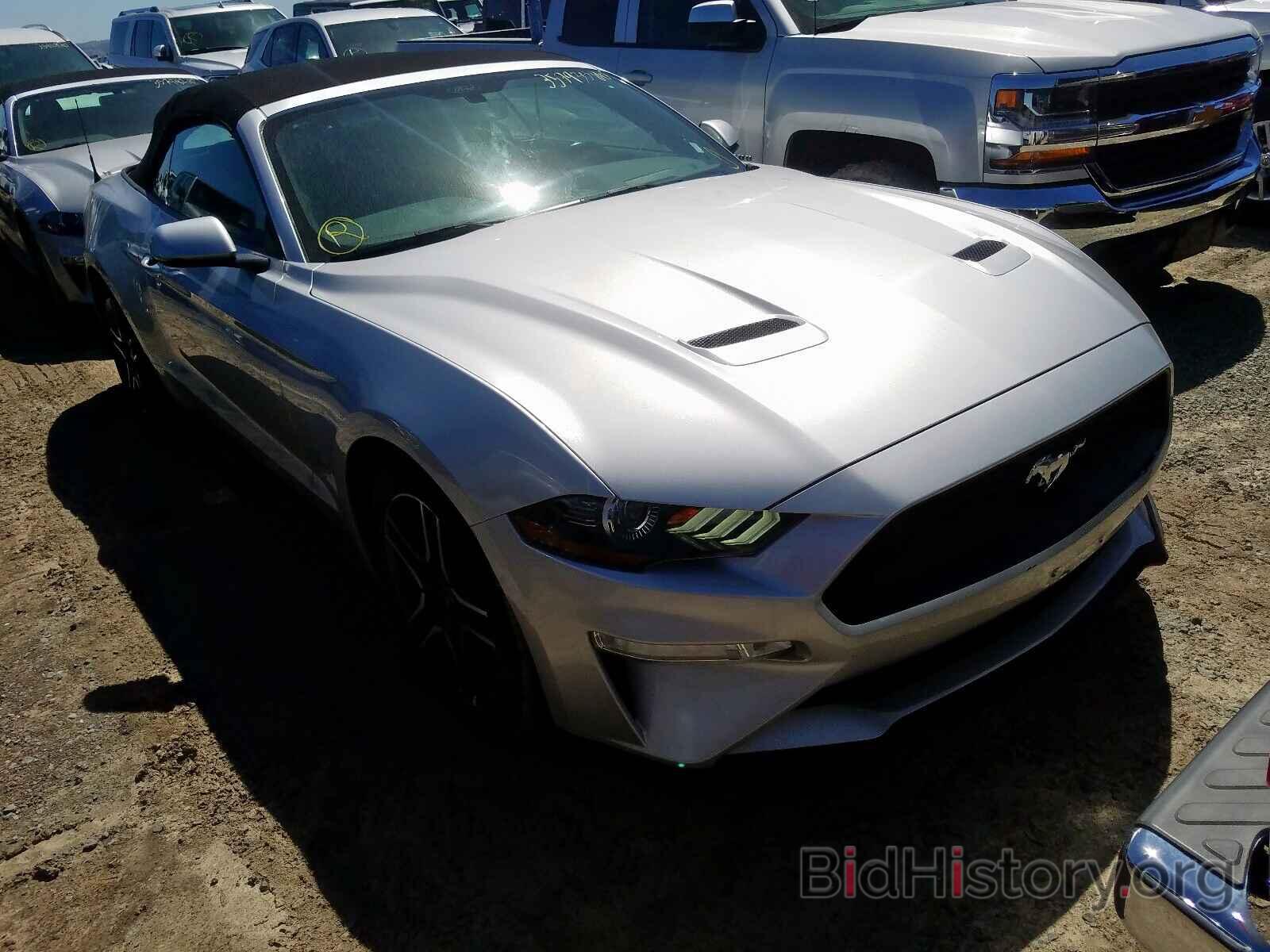 Photo 1FATP8UH3K5104596 - FORD MUSTANG 2019