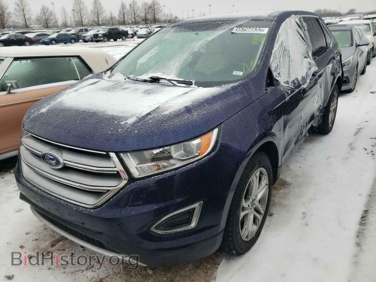2016 FORD EDGE - VIN: 2FMPK3K94GBB67875 - Фото 2
