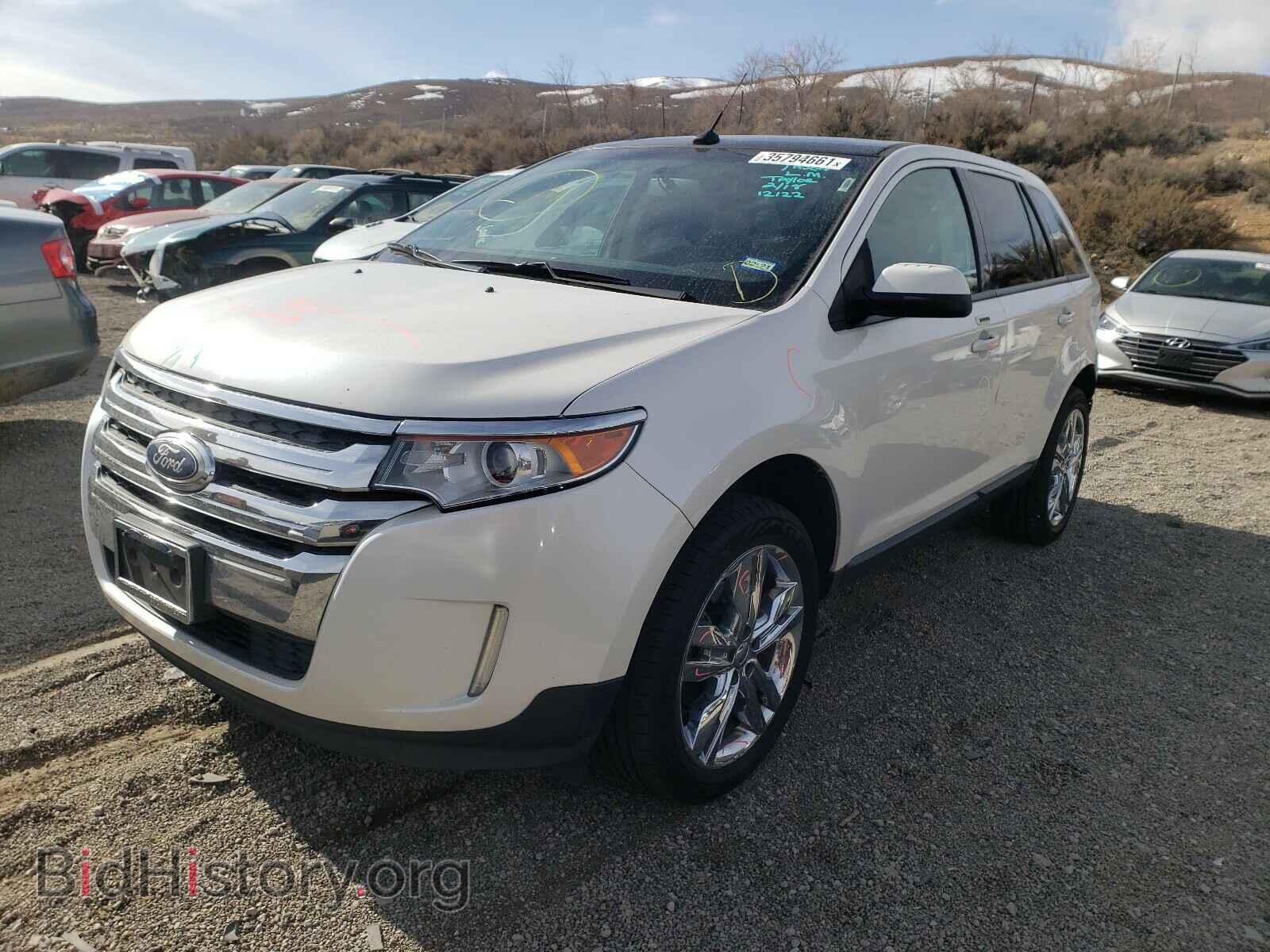 2014 FORD EDGE - VIN: 2FMDK3JC0EBB21750 - Фото 2