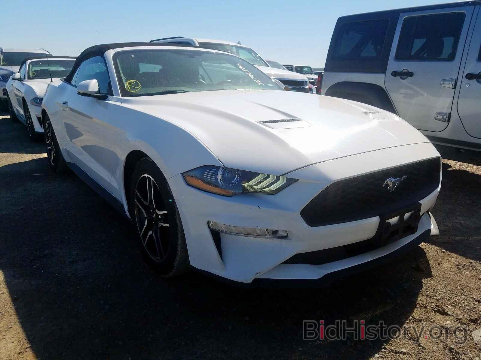 Photo 1FATP8UH0K5104605 - FORD MUSTANG 2019