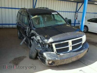 2008 Dodge DURANGO DURANGO SL, черный — VIN 1D8HB48NX8F109726, Copart