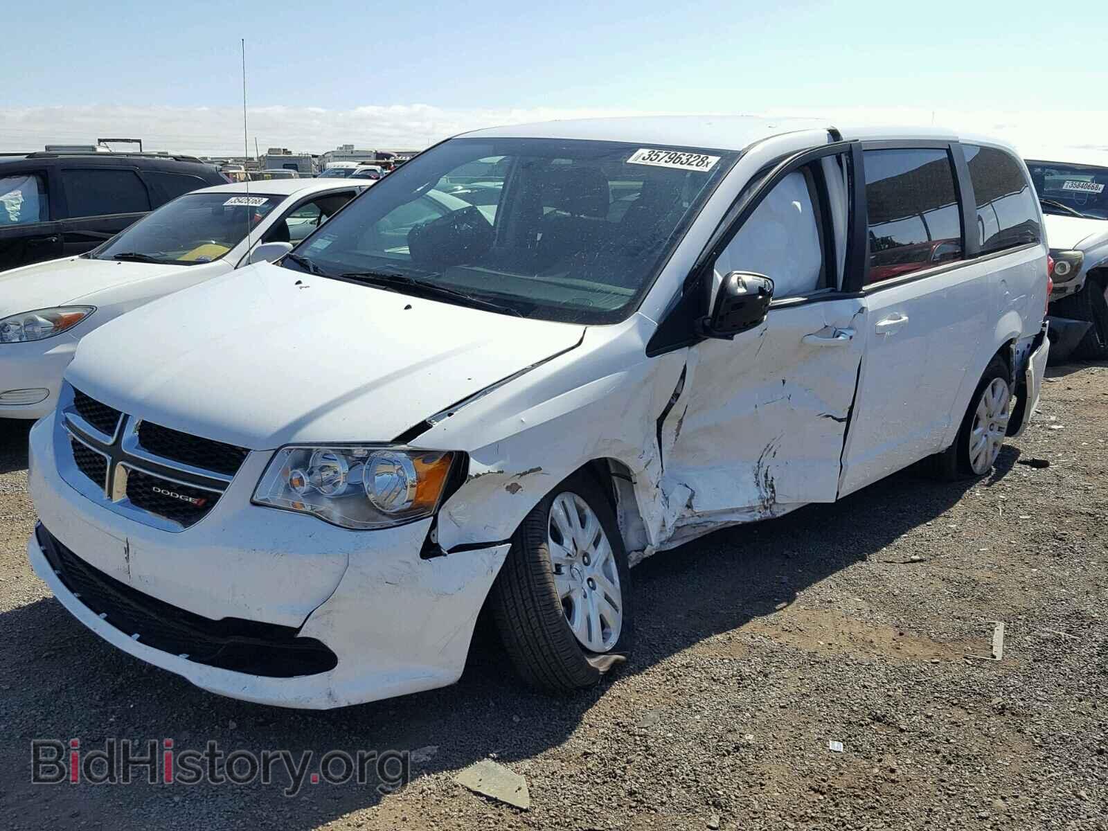 2018 DODGE CARAVAN - VIN: 2C4RDGBG6JR161264 - Фото 2