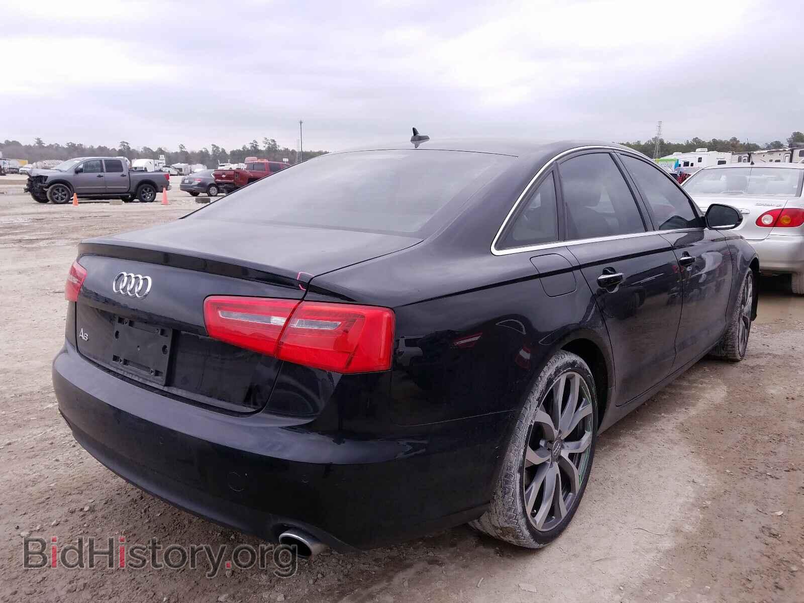 2013 AUDI A6 - VIN: WAUDFAFC2DN091706 - Фото 4