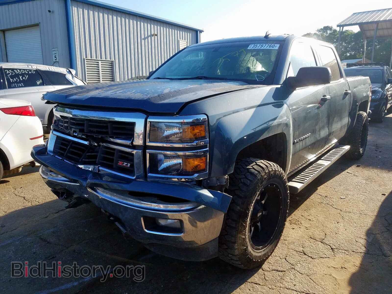 2014 CHEVROLET SILVERADO - VIN: 3GCUKREC4EG286053 - Фото 2
