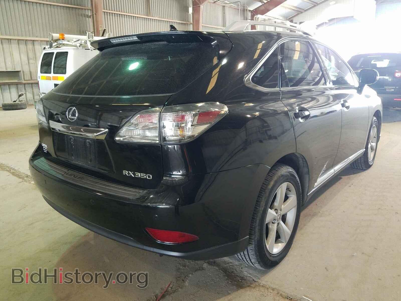 2012 LEXUS RX350 - VIN: 2T2BK1BA5CC153722 - Фото 4