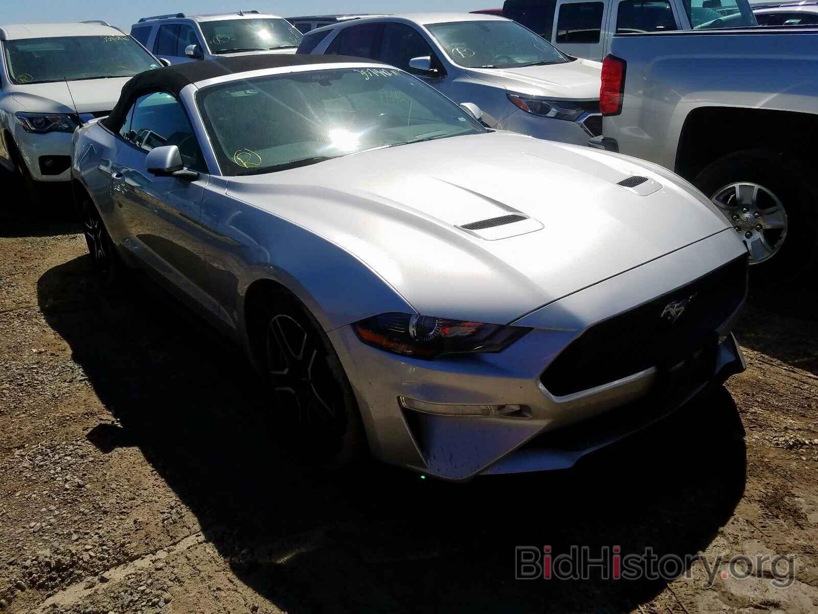 Photo 1FATP8UH1K5109716 - FORD MUSTANG 2019
