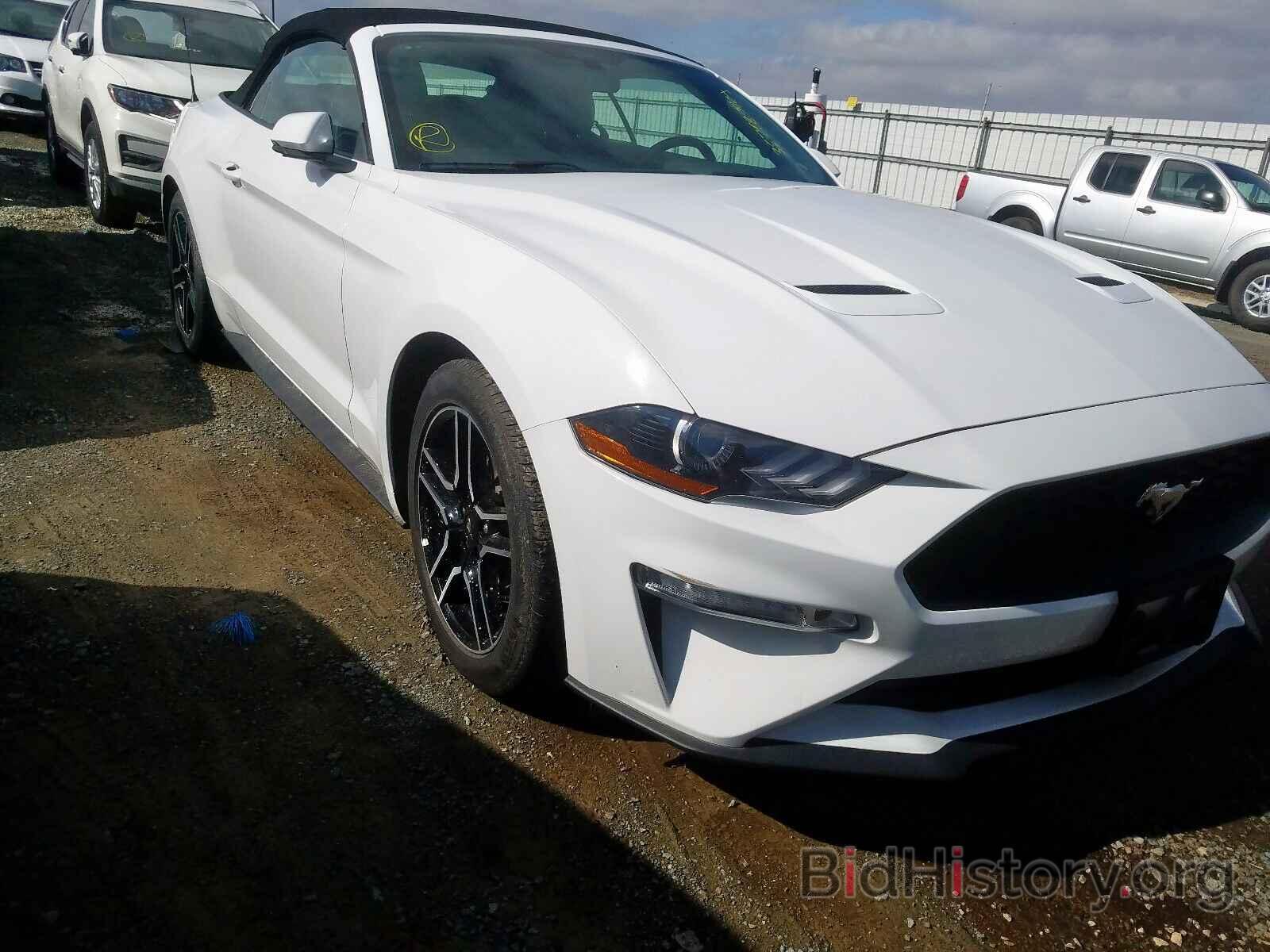 Photo 1FATP8UHXK5125994 - FORD MUSTANG 2019