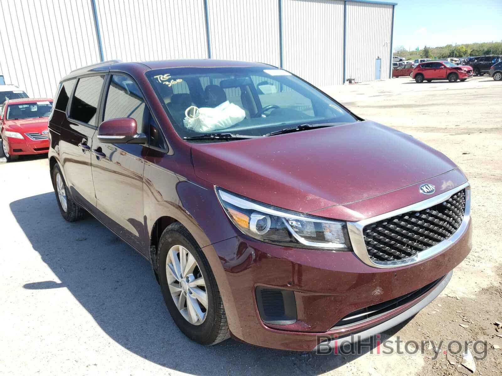 Фотография KNDMB5C16H6329310 - KIA SEDONA 2017