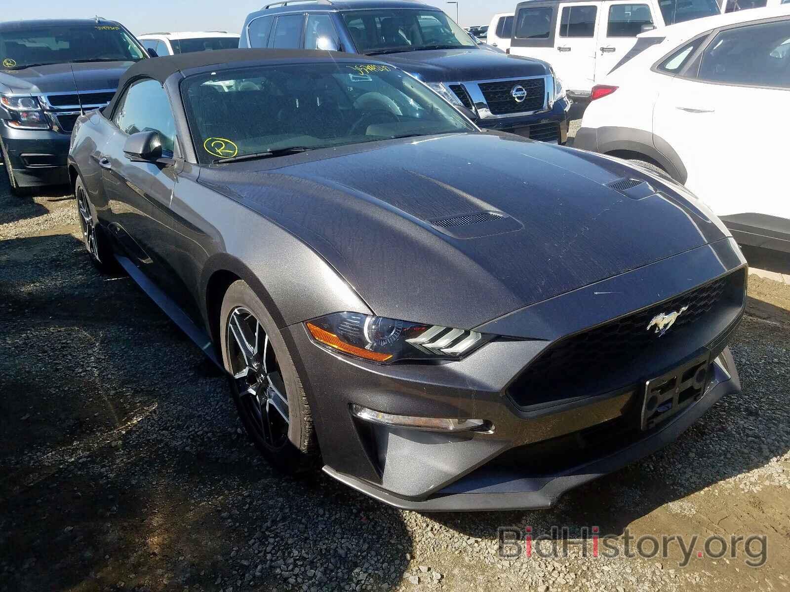 Photo 1FATP8UH3K5109720 - FORD MUSTANG 2019