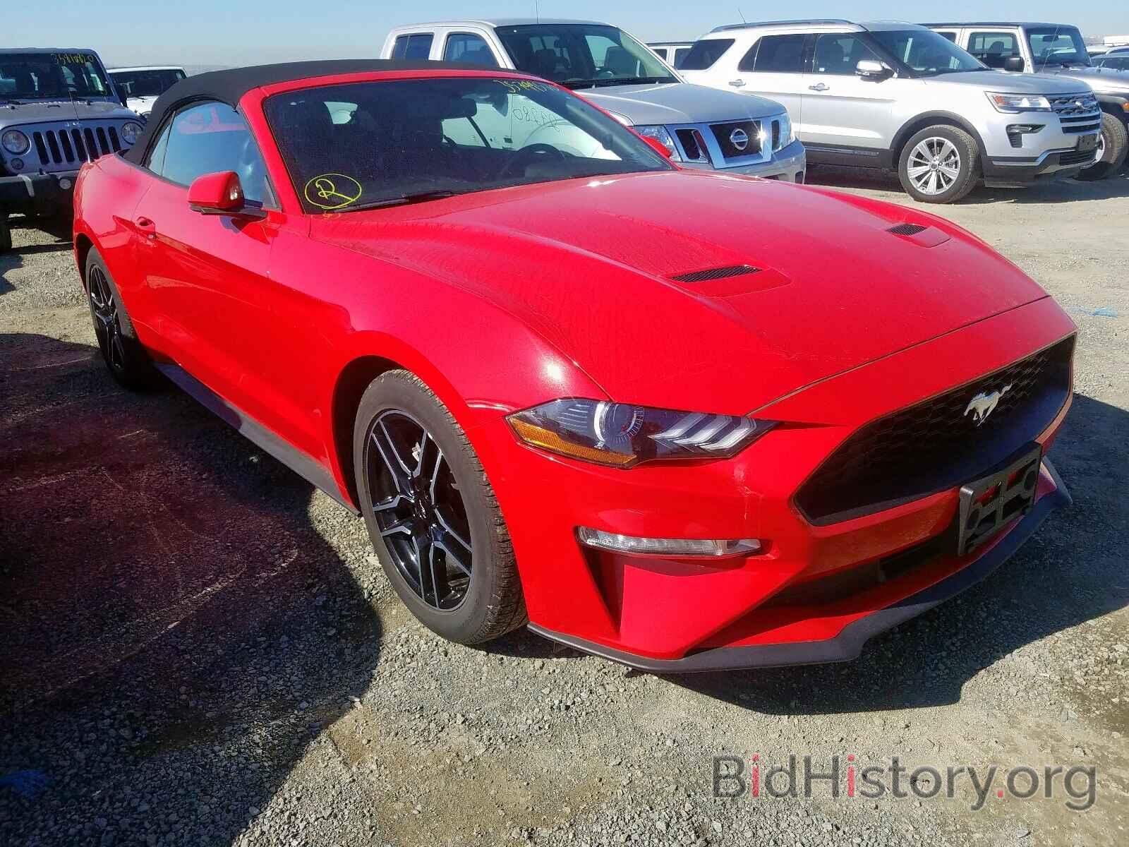 Photo 1FATP8UH7K5115620 - FORD MUSTANG 2019