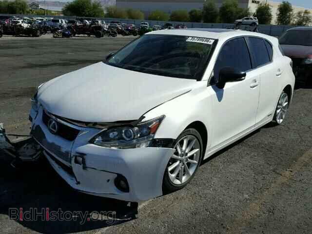 2011 LEXUS CT 200 - VIN: JTHKD5BH3B2040317 - Фото 2