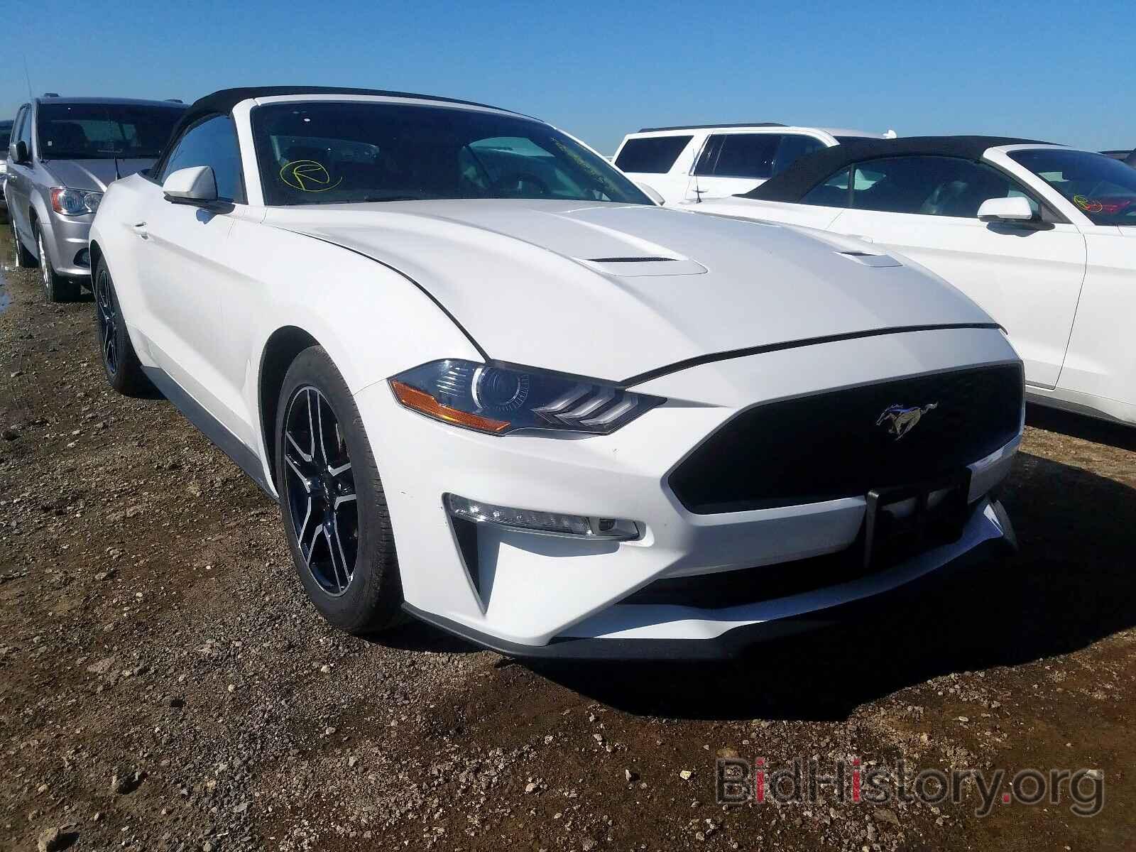 Photo 1FATP8UH1K5115614 - FORD MUSTANG 2019