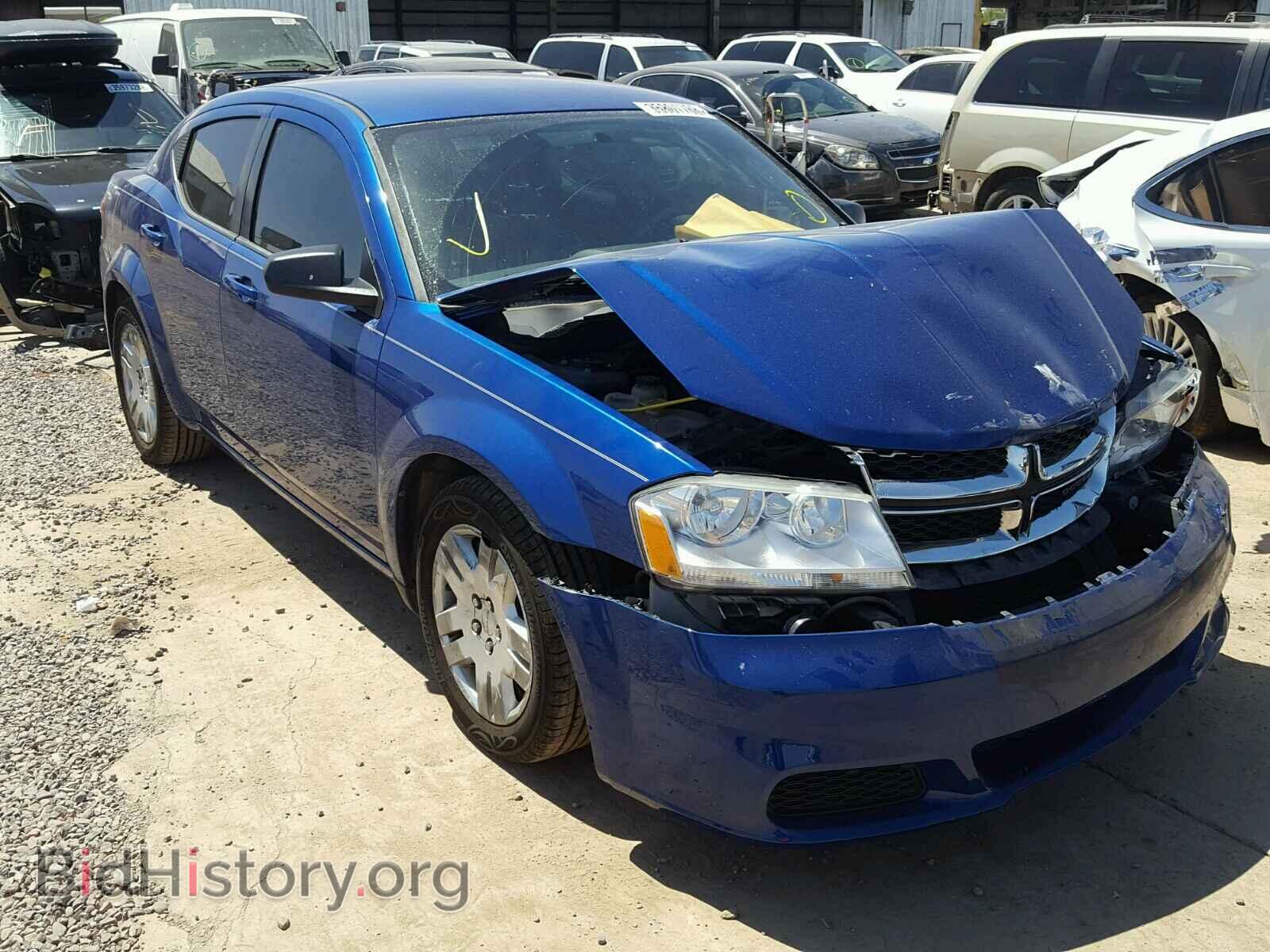 Photo 1C3CDZAB3DN652288 - DODGE AVENGER 2013