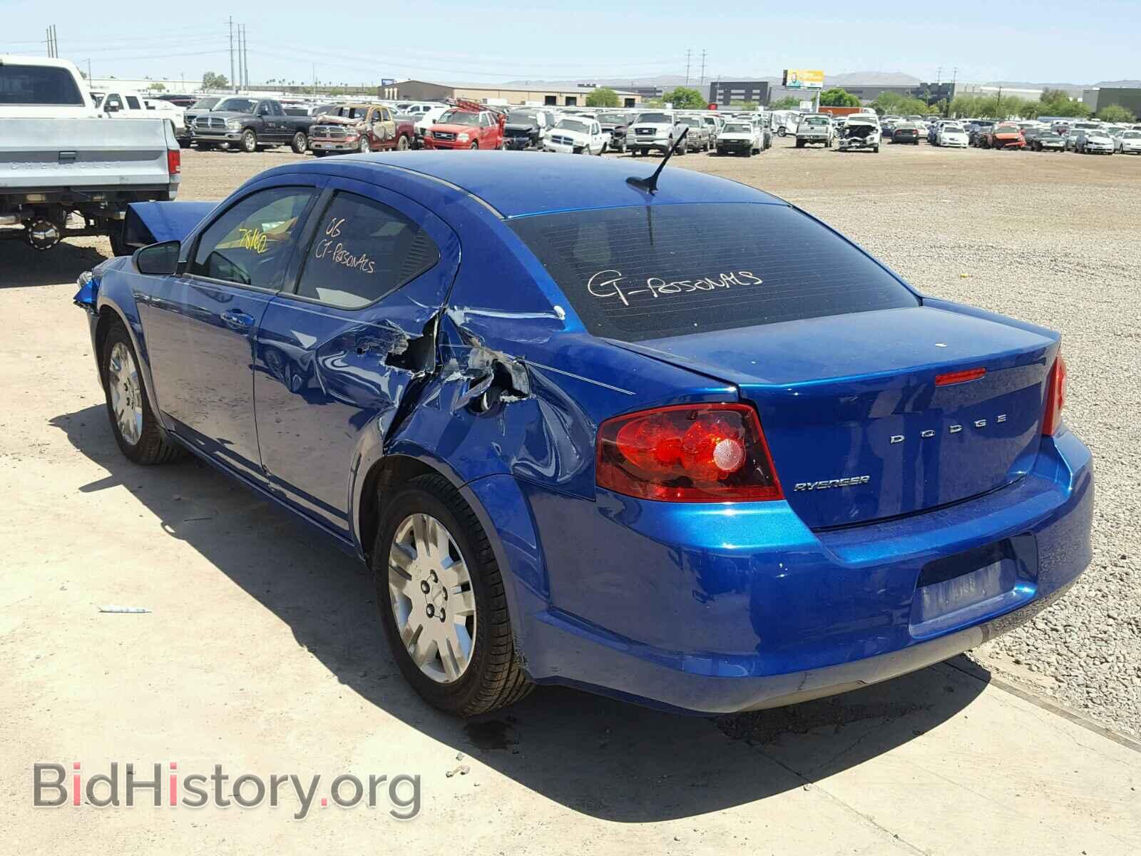 2013 DODGE AVENGER - VIN: 1C3CDZAB3DN652288 - Photo 3