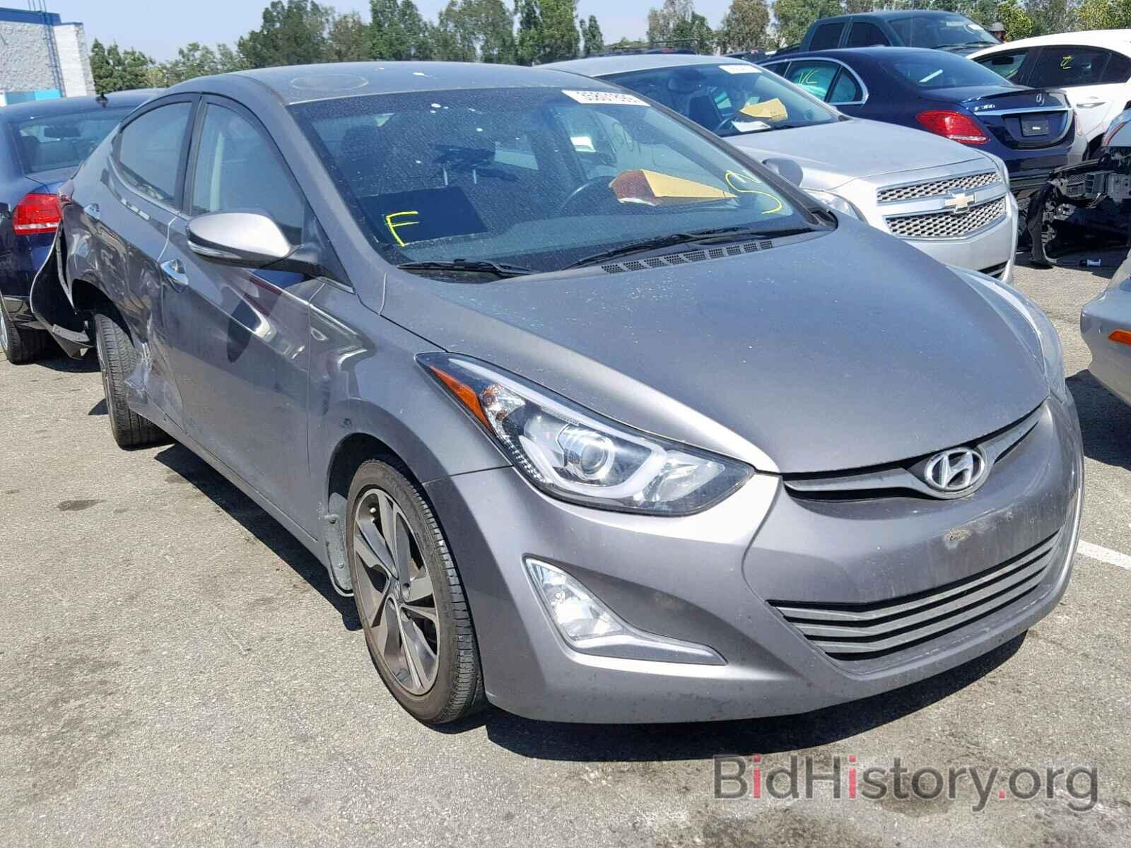 Photo 5NPDH4AE8EH476244 - HYUNDAI ELANTRA 2014