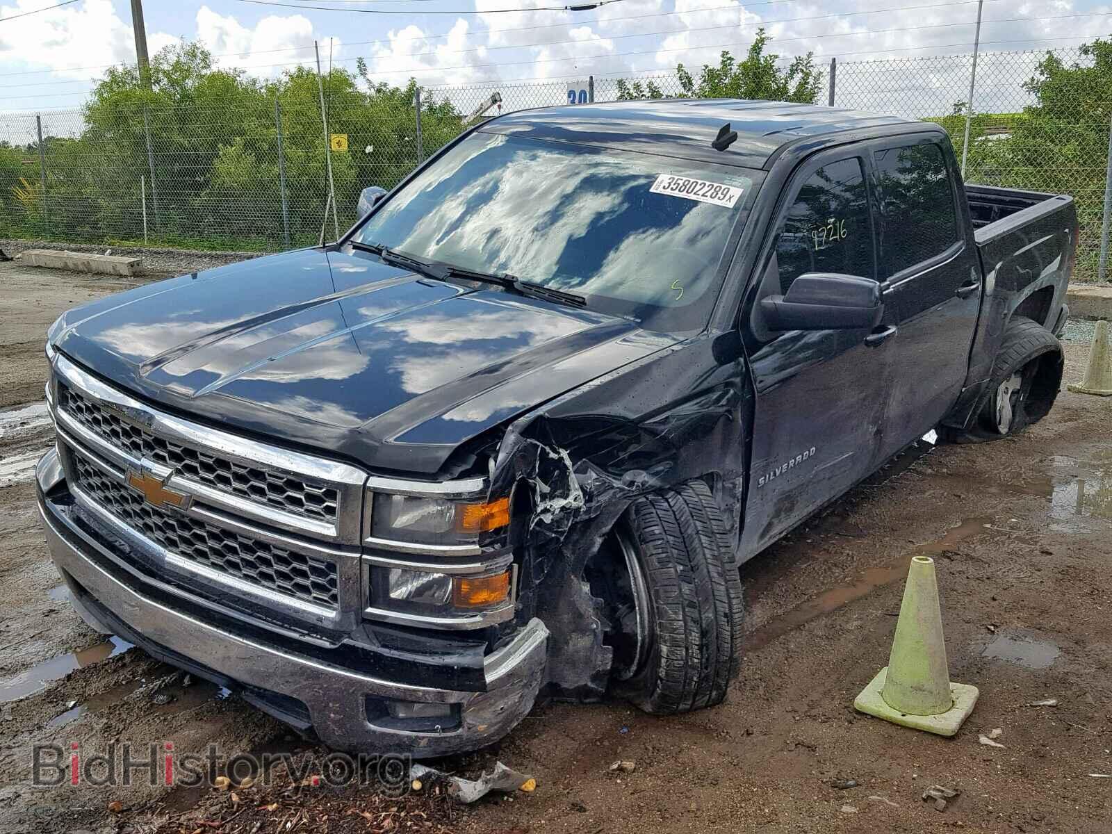 2014 CHEVROLET SILVERADO - VIN: 3GCPCREC3EG441900 - Фото 2