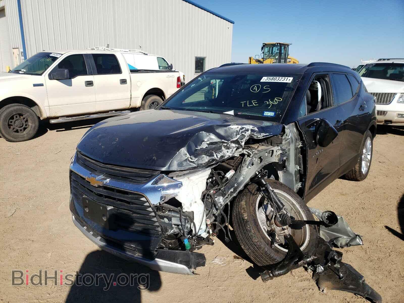2020 CHEVROLET BLAZER - VIN: 3GNKBDRS1LS592964 - Фото 2