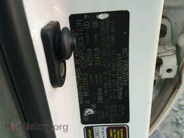 2007 KIA OPTIMA - VIN: KNAGE123475100044 - Фото 10