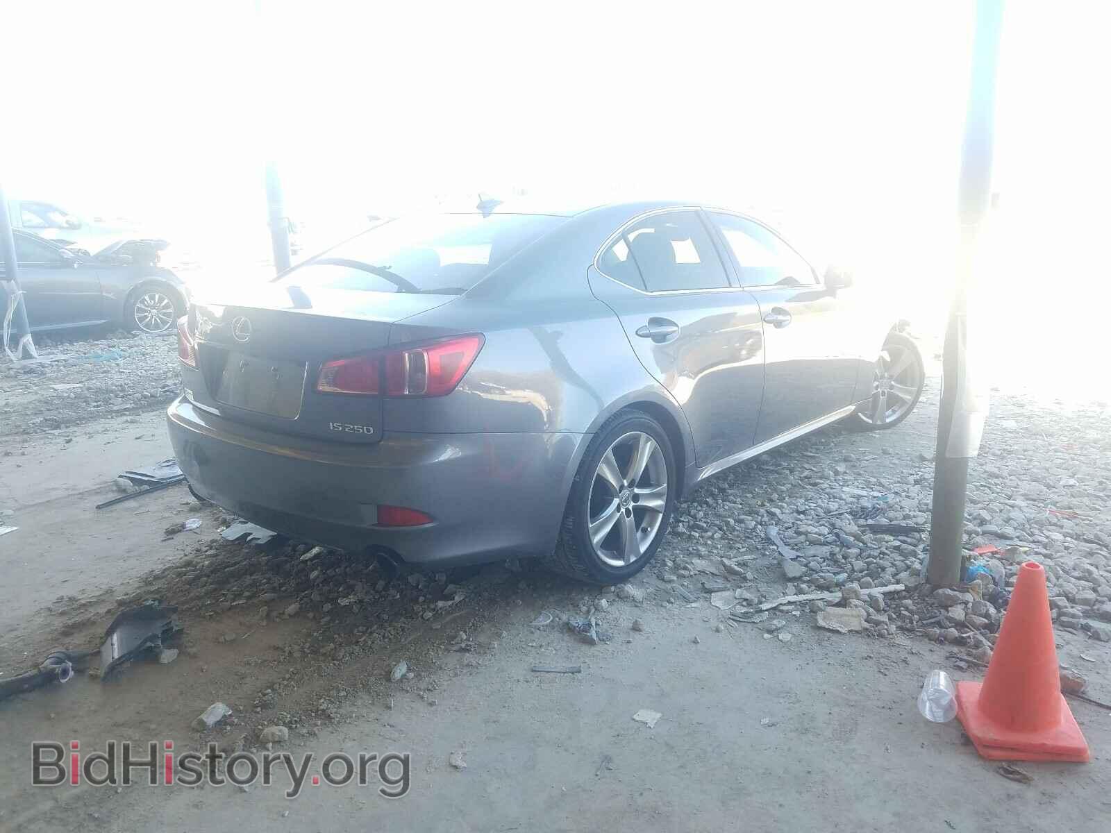 2012 LEXUS IS - VIN: JTHBF5C27C5166345 - Фото 4