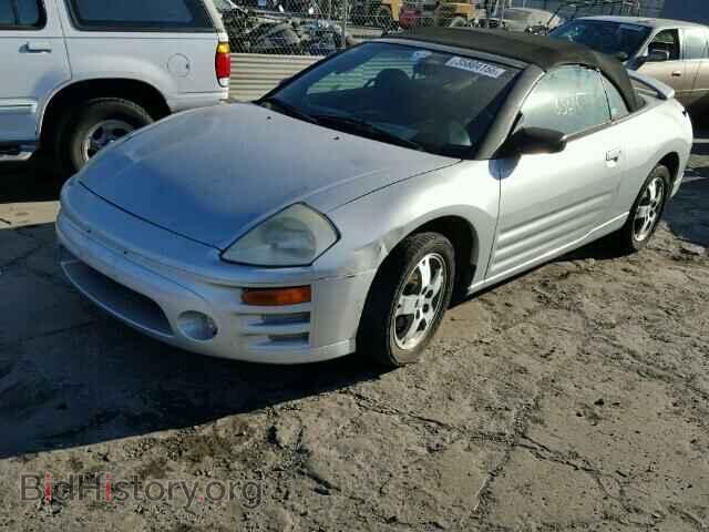 2003 MITSUBISHI ECLIPSE - VIN: 4A3AE45G83E014297 - Фото 2