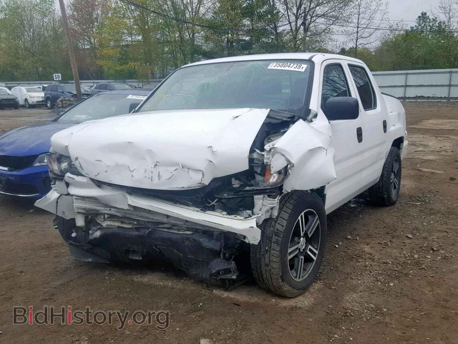 2013 HONDA RIDGELINE - VIN: 5FPYK1F78DB007686 - Фото 2